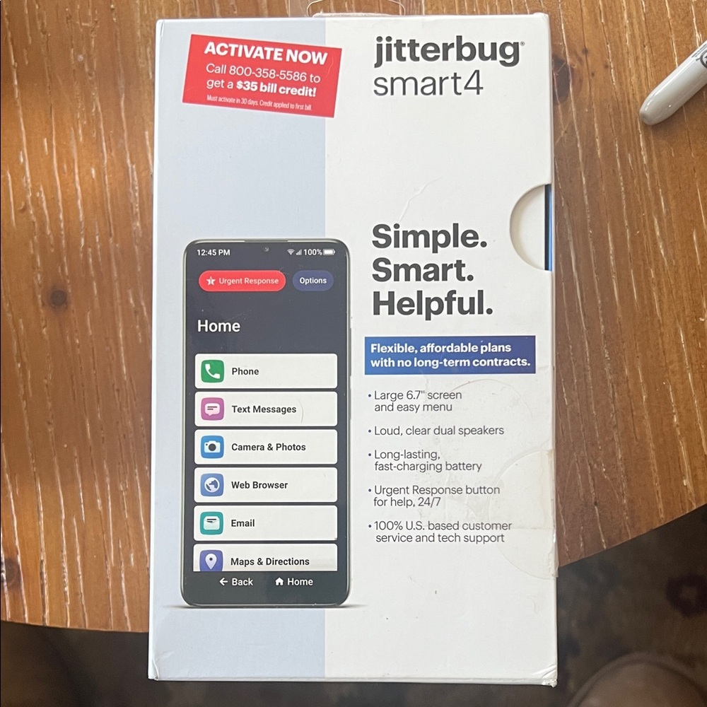 Jitterbug Smart4 Smartphone